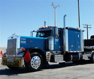 One of the many excellent tractors in the BTI fleet that pulls loads across the Midwest and beyond.